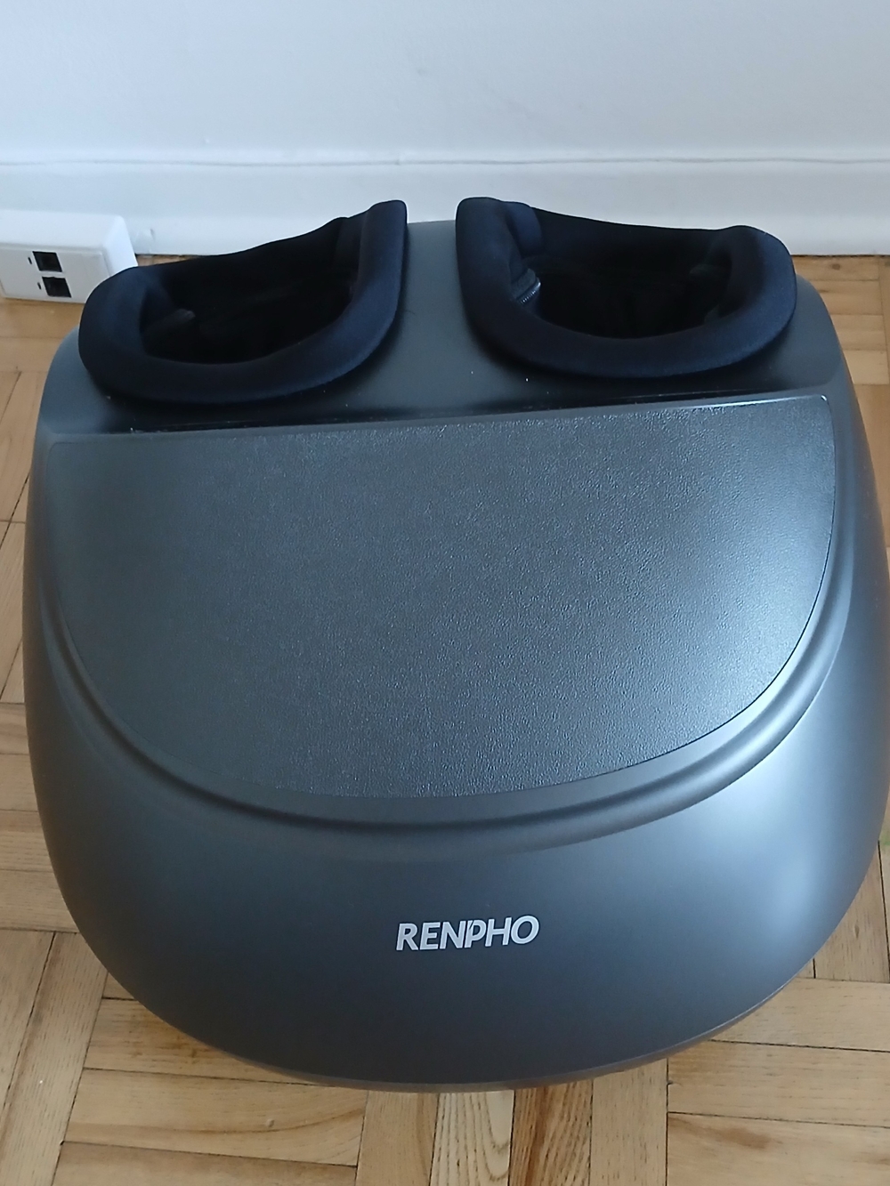 RENPHO Gray Foot and Calf Massager - Deep Kneading Compression